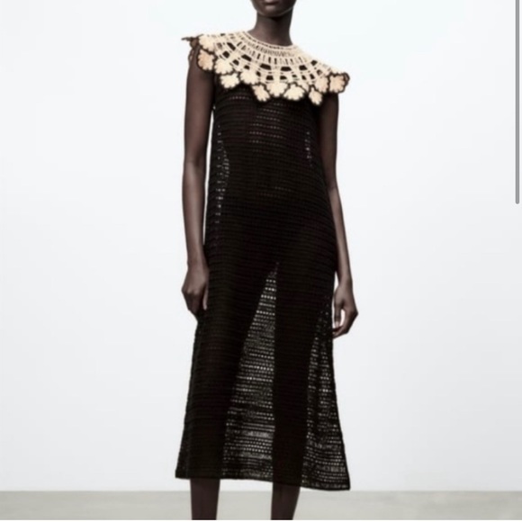 Zara Dresses Zara Crochet Dress Poshmark